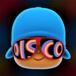 pocoyo disco android application logo